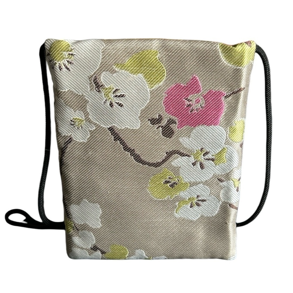 Danny K Bella Crossbody Tapestry Bag in Cherry Blossom Print Made in USA - Picture 2 of 5